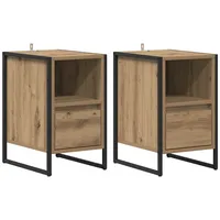VidaXL Nachtschrank 2 pcs 39,5 x 30 x 50