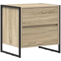 VidaXL Nachtschrank Sonoma 50 x 39,5 x 50 cm