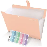 Luxuskollektion Dokumentenmappe A4 Fächermappe Kunststoff