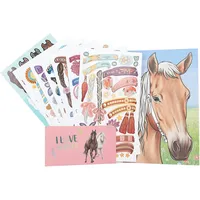 DEPESCHE Miss Melody Create your Horses Blaze Malbuch mit