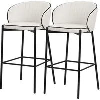 ML-Design Barhocker 76 cm Beige