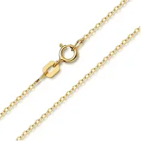 FIRETTI Goldkette Flachankerkette Gelbgold 333 1,1 mm breit Gr.