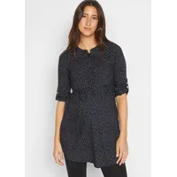 Bonprix Umstandskleid BONPRIX, Damen, Gr. 38, N-Gr, blau (dunkelblau,