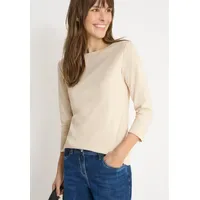Cecil Pullover mit U-Boot-Ausschnitt Beige S