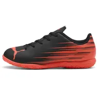 Puma Attancto II IT Kinder black/glowing red 38