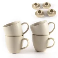 Hanseküche Espressotasse 0,075 l Beige 4 St.