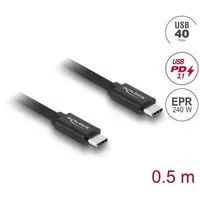 DeLock Koaxiales USB 40 Gbps Kabel PD 3.1 240