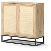 Vicco Kommode Natal 92 x 92,5 cm braun