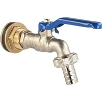 Tecuro Kugelauslaufventil 3/4 Zoll Messing