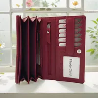 Lemasi Jockey Club Geldbörse Damen rot