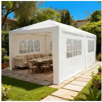 Konifera Partyzelt KONIFERA "3602-S", weiß, B/H/T: 600cm x 265cm