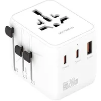 4smarts Weltreiseadapter Nomad 20W 2C+1A, weiß