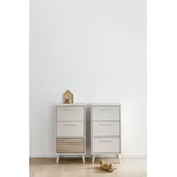 Paidi Highboard 48,4 x 93,2 x 41,1 cm Beige