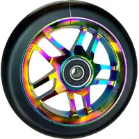 Fantic26 Base Stunt-Scooter Rolle 110mm Abec11 Neochrome/Pu Schwarz
