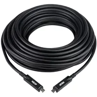 ATEN UE3415F aktives optisches Ultra HD-Kabel mit USB-C, schwarz,
