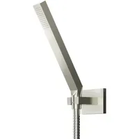 Steinberg Serie 135 Handbrausegarnitur, Stabhandbrause, Wandhalter, 1351650BN, Farbe: Brushed
