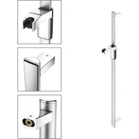 Keuco Brausestange AXESS 1000mm, Alu silber-eloxiert/verchromt