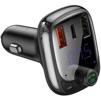Baseus + Transmitter FM Baseus S-13 2x USB-A, USB-C,