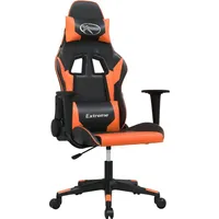 VidaXL Gaming-Stuhl Schwarz und Orange für PC