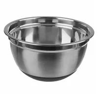 Five Simply smart Edelstahl-Mixer-Schüssel mit Anti-Rutsch-Boden 4.5L