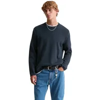 Marc O'Polo Double-Face Pullover Blau XL,