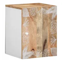 VidaXL Bad-Hängeschrank 38x33,5x48 cm Massivholz Mango