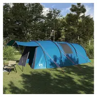 VidaXL Tunnelzelt 4-Personen Blau/Grau