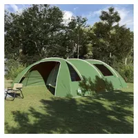 VidaXL Tunnelzelt für 6 Personen Grün/Weiß
