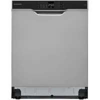 Telefunken GEU6012DI Geschirrspüler (unterbaufähig, 598 mm, Silber)