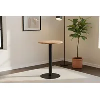 Sam möbel gmbh Bistrotisch massiv Akazie rund naturfarben 50