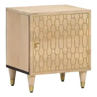 VidaXL Nachttische 2 Stk. 40x33x46 cm Massivholz Mango
