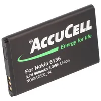 AccuCell Akku passend für PEAQ PMP300 Handyakku PMP 300