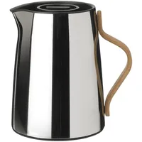 Stelton Isolierkanne Emma 1000 ml Edelstahl Grau Steel 1