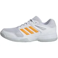 Adidas Speedcourt In Schuhe Damen - white/pure tangerine/crystal Sky,