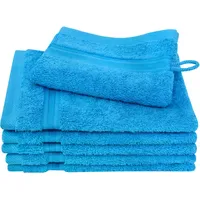 Dyckhoff Siena Waschhandschuh 16 x 21 cm blau