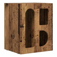 VidaXL Nachttisch Altholz 40 x 35 x 50 cm