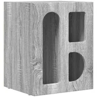 VidaXL Nachttisch Graues Sonoma 40 x 35 x 50