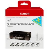 Canon PGI-29 Multipack schwarz/grau