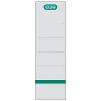 Elba Ordneretiketten weiß für 8,0 cm Rückenbreite, 10 St.