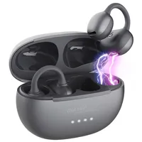 Auviso Open-Ear Clip-on-Stereo-Headset Schwarz