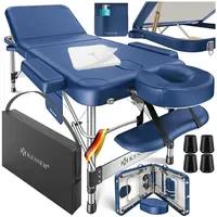 KESSER® Massageliege klappbar & höhenverstellbar 3 Zonen Massagebett Massagetisch