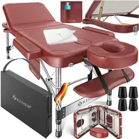 KESSER® Massageliege klappbar & höhenverstellbar 3 Zonen Massagebett Massagetisch