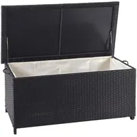 Proregal Kissenbox 100 x 51 x 50 cm Schwarz