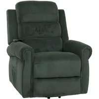 Berlinlodge Massagesessel Fernsehsessel Cord 86 x 138 x 168