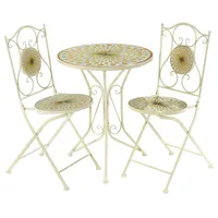 Kobolo Balkonset 3-tlg. Weiß/Bunt