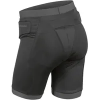 Komperdell Pro Short Skiprotektor Hose, Größe:XL, Farbe:Black/Grey