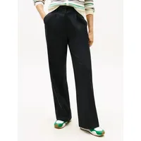 Tommy Hilfiger Anzughose "TIMELESS WOOL WIDE LEG PANT", Damen,