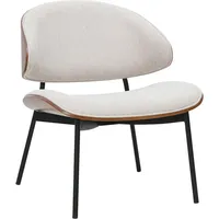 Miliboo Sessel Fabulo Textur-Samtstoff 70 x 70 x 70