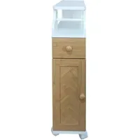 Hti-Living Badschrank Jerik auf Rollen (16.10 x 52 x
