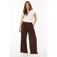 Zwillingsherz Bundfaltenhose Braun S/M
